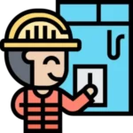 Ikona nanošenja glet mase