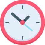 Ikonica sata koja simbolizira uštedu vremena i živaca klijenta